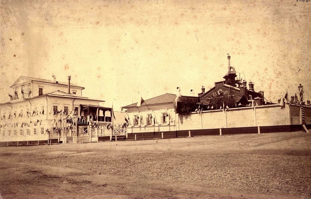 Здание золотосплавочной лаборатории, июнь 1891 года